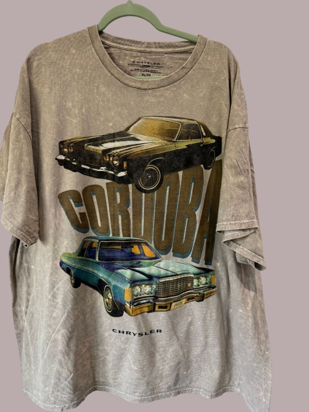 XL Chrysler Corona T-shirt 26” P2P 30”L